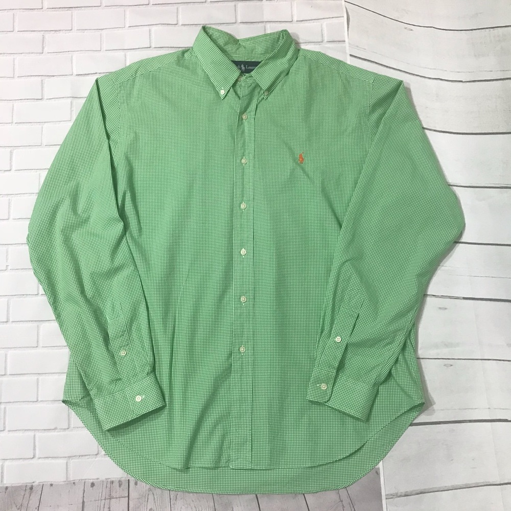 Ralph Lauren Green Shirt Sz XL (Y26)
